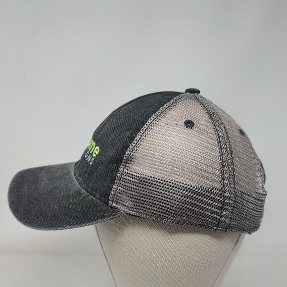 Dyna Home Solutions Snapback Mesh Back Trucker Hat Gray One Size Legacy - Picture 3 of 8